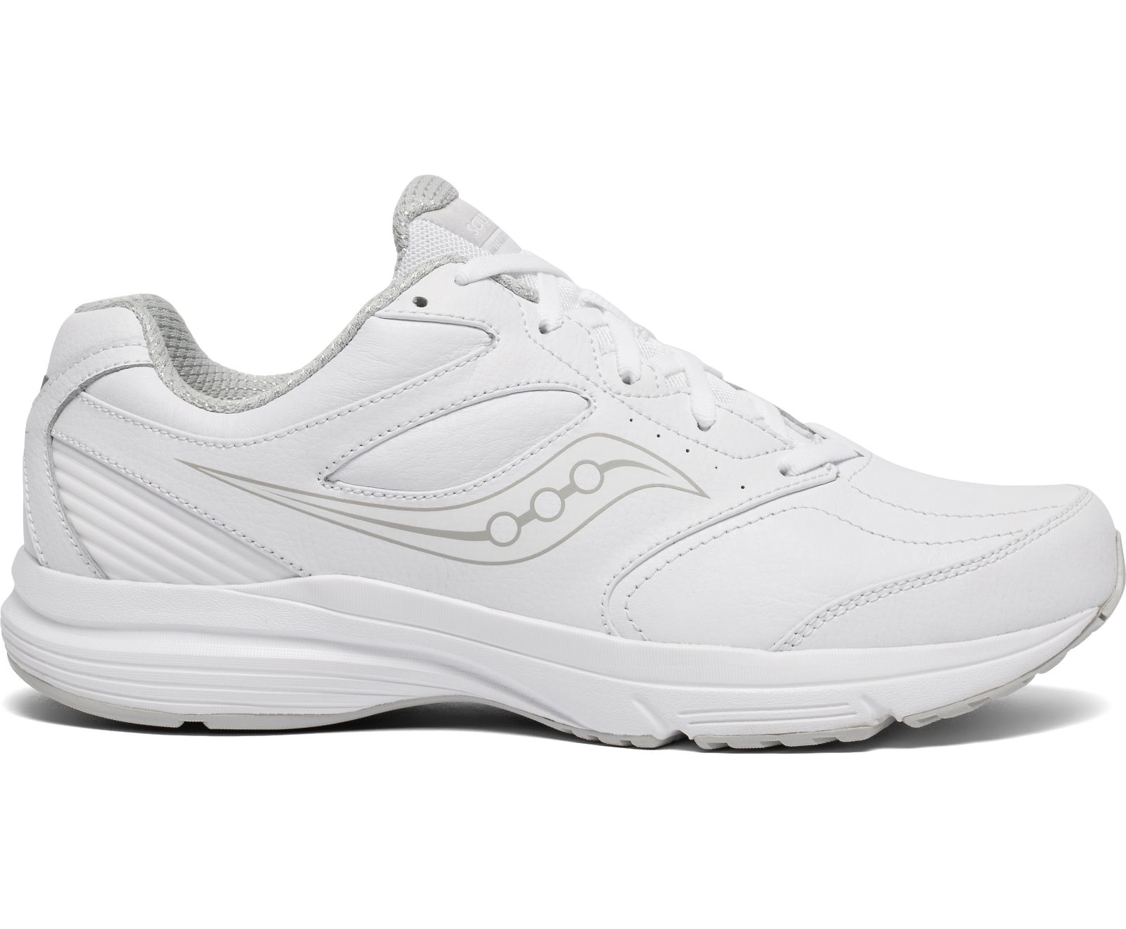 Men\'s Saucony Integrity Walker 3 Walking Shoes White | Singapore 598MQZA